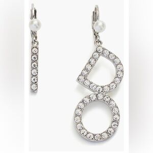 Kleinfeld Wedding Bridal Earrings “I Do” Silver
New in package